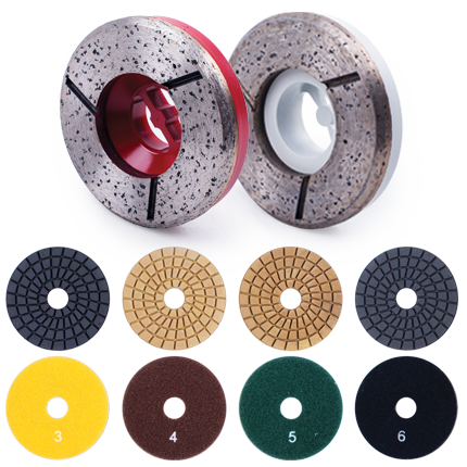 6 STEP POLISHING PAD SYSTEM