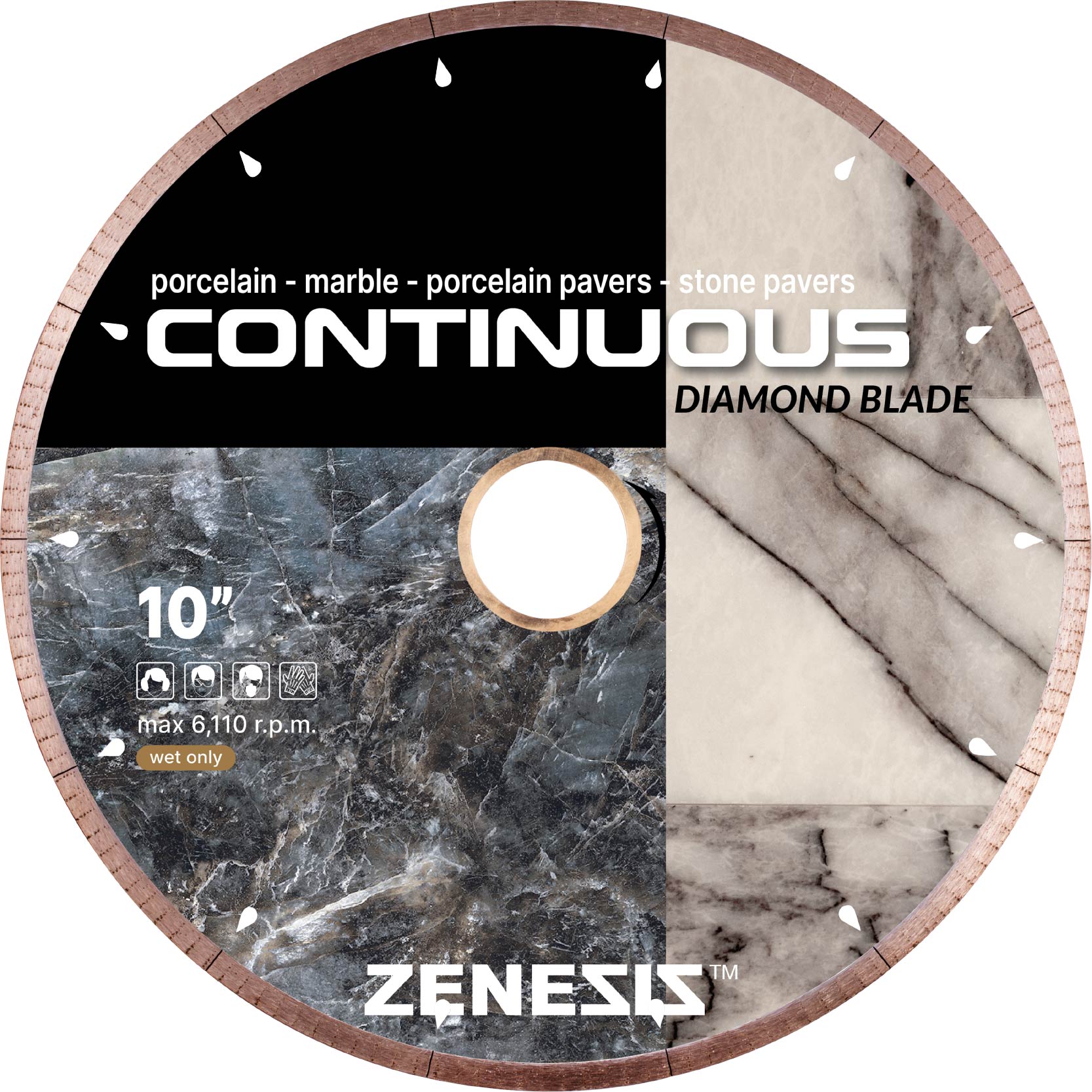10 inch porcelain tile blade deals