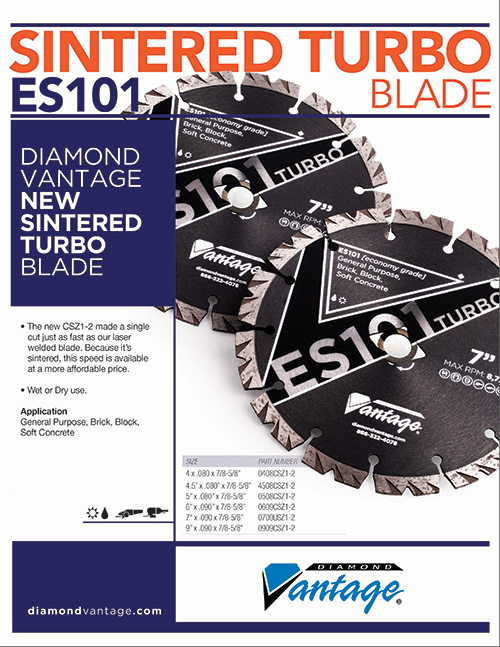ES101 Sintered Turbo Blade