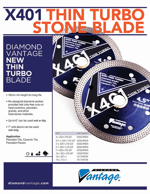 X401 Thin
									Turbo Blade